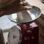 Juliet Macleod in her studio 2018